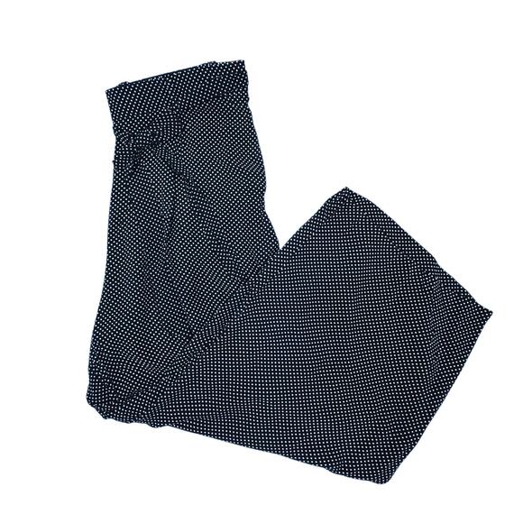 Elle Women's Black & White Polka Dot Pants - Size XL - Picture 7 of 7